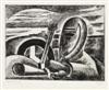 MARCEL GROMAIRE Two etchings.